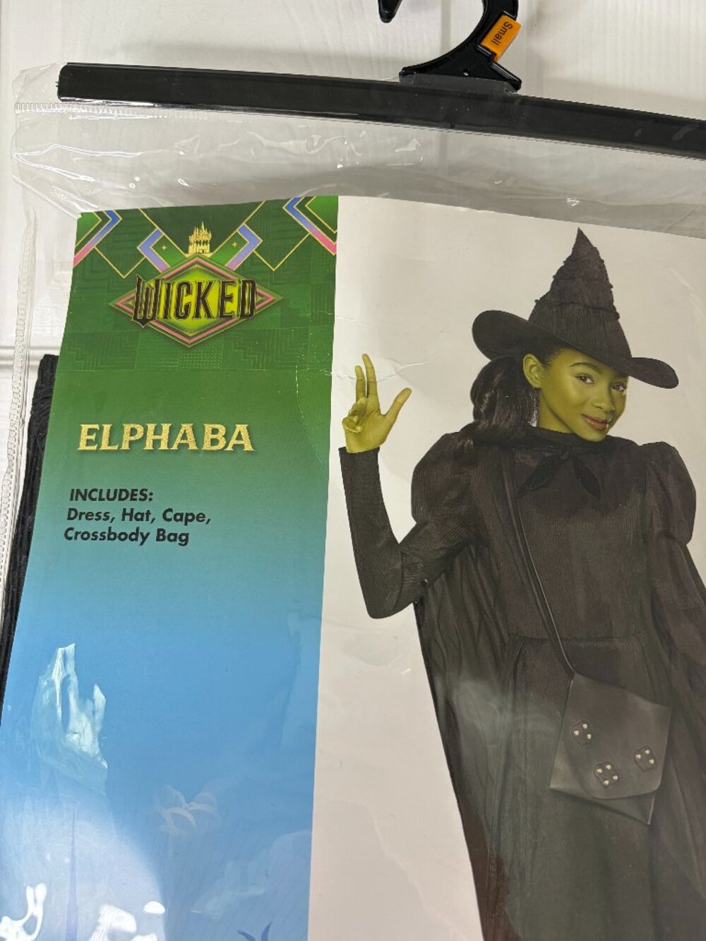 Spirit Halloween Wicked Movie Elphaba Costume NWT Kids S